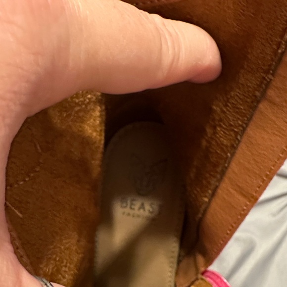 Pink Western Ankle Boots - Picture 5 of 6